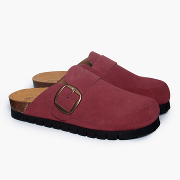 Plakton Clog – Bell Garnet Suede